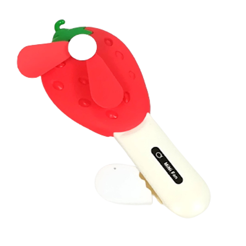 Handventilator Erdbeere