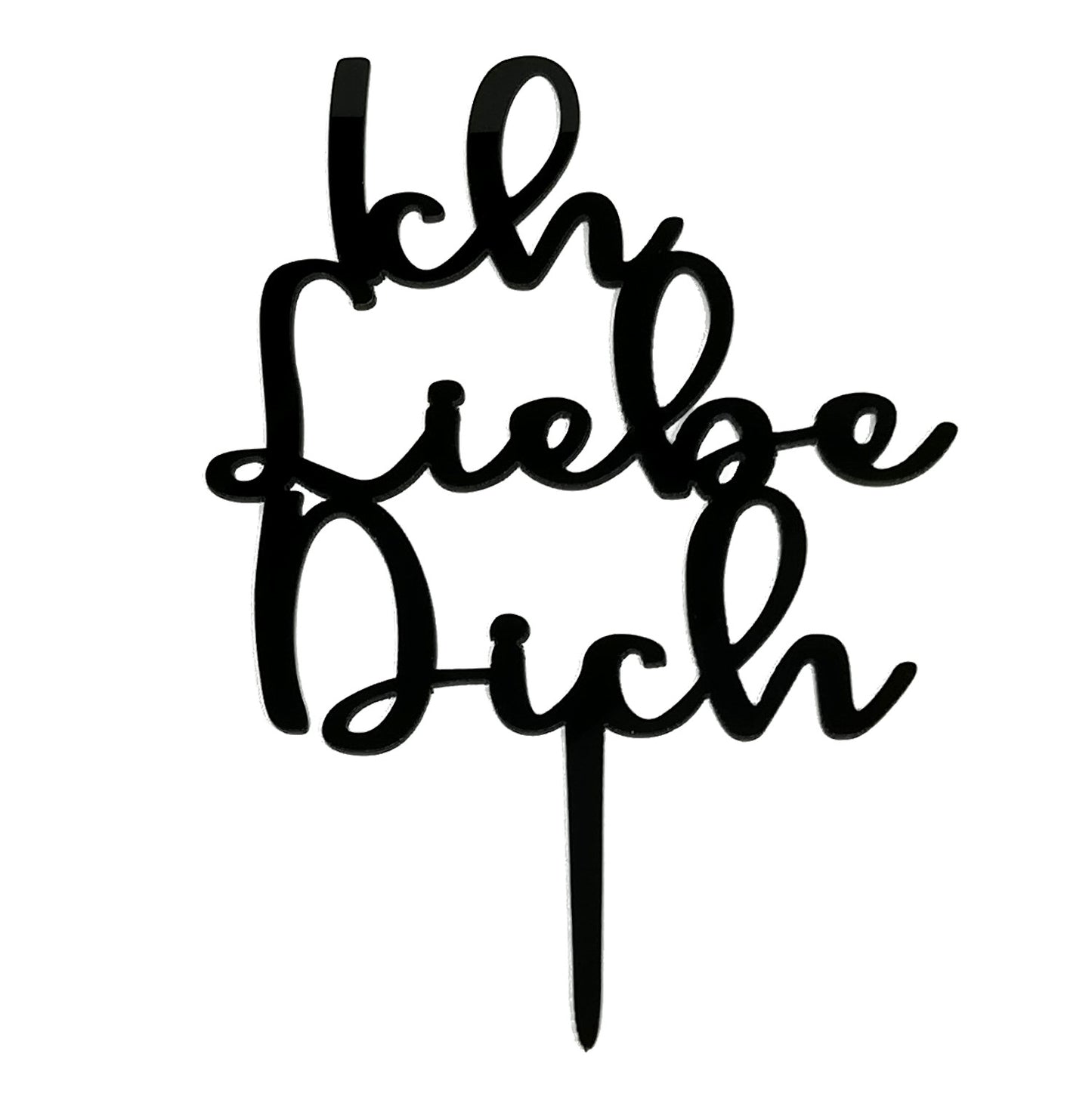 Ich liebe Dich / Kuchenstecker