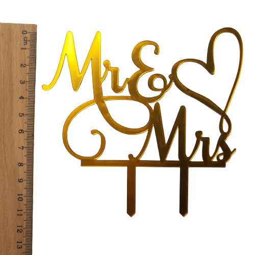 Mr&Mrs Acryl verschiedene Farben