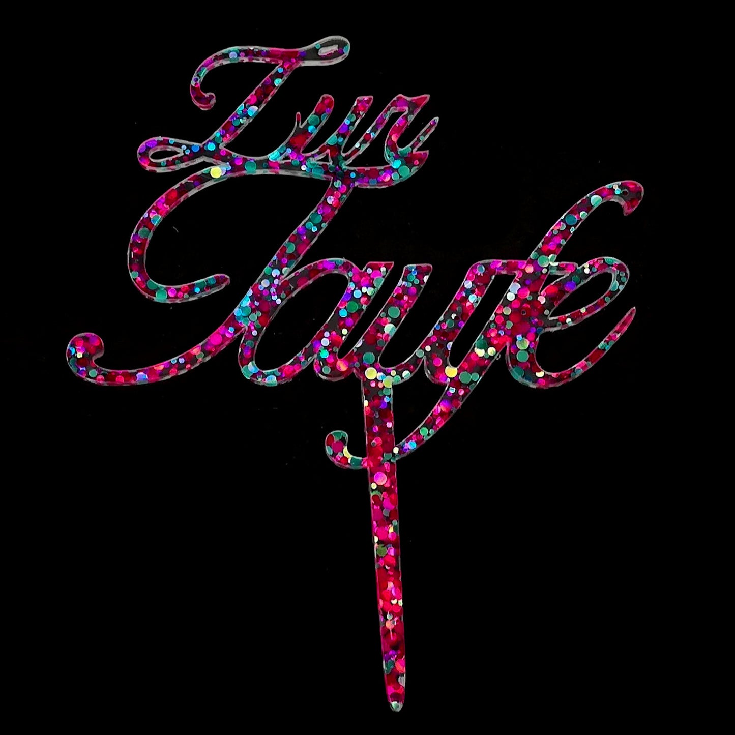 Zur Taufe / Kuchenstecker