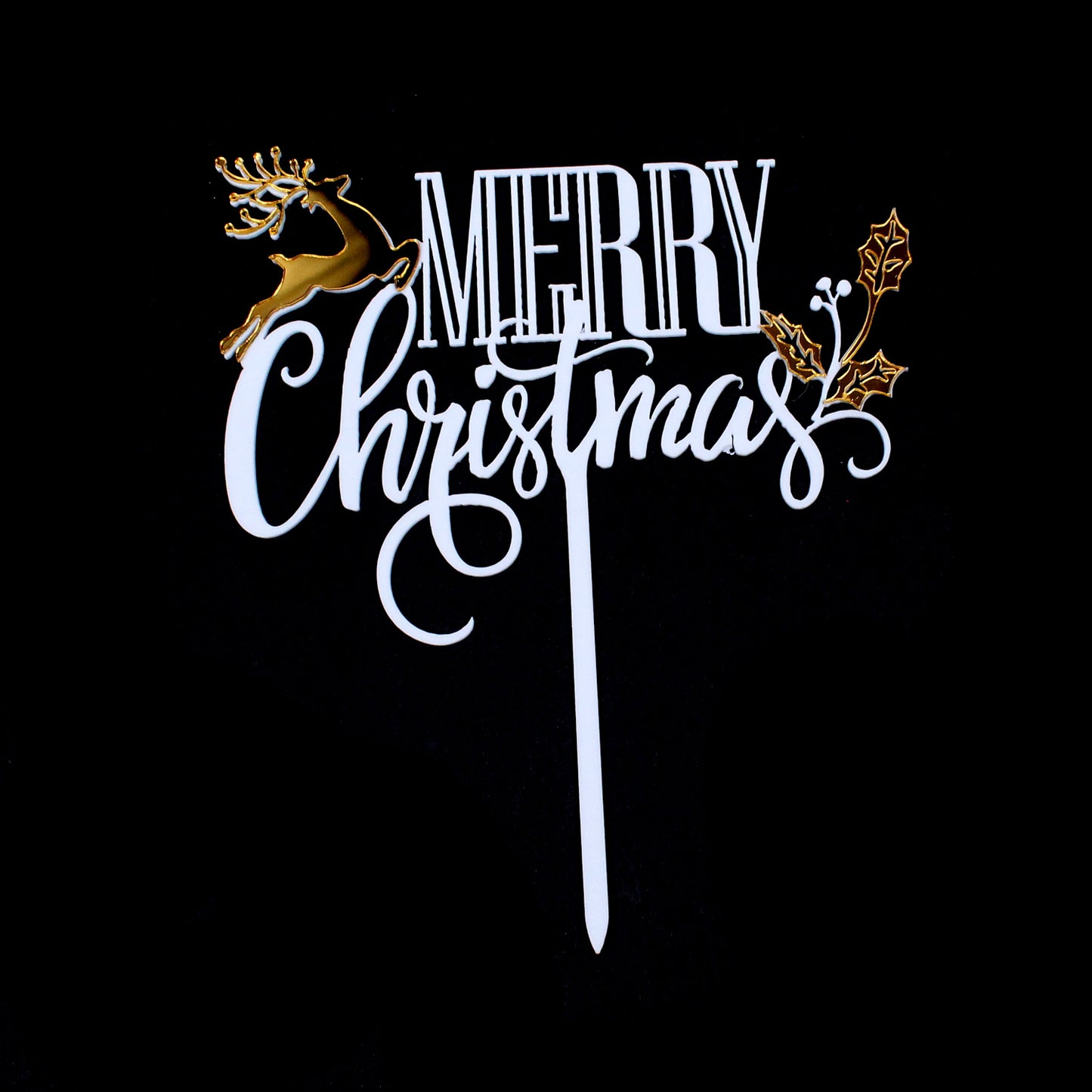 Merry Christmas / Kuchenstecker