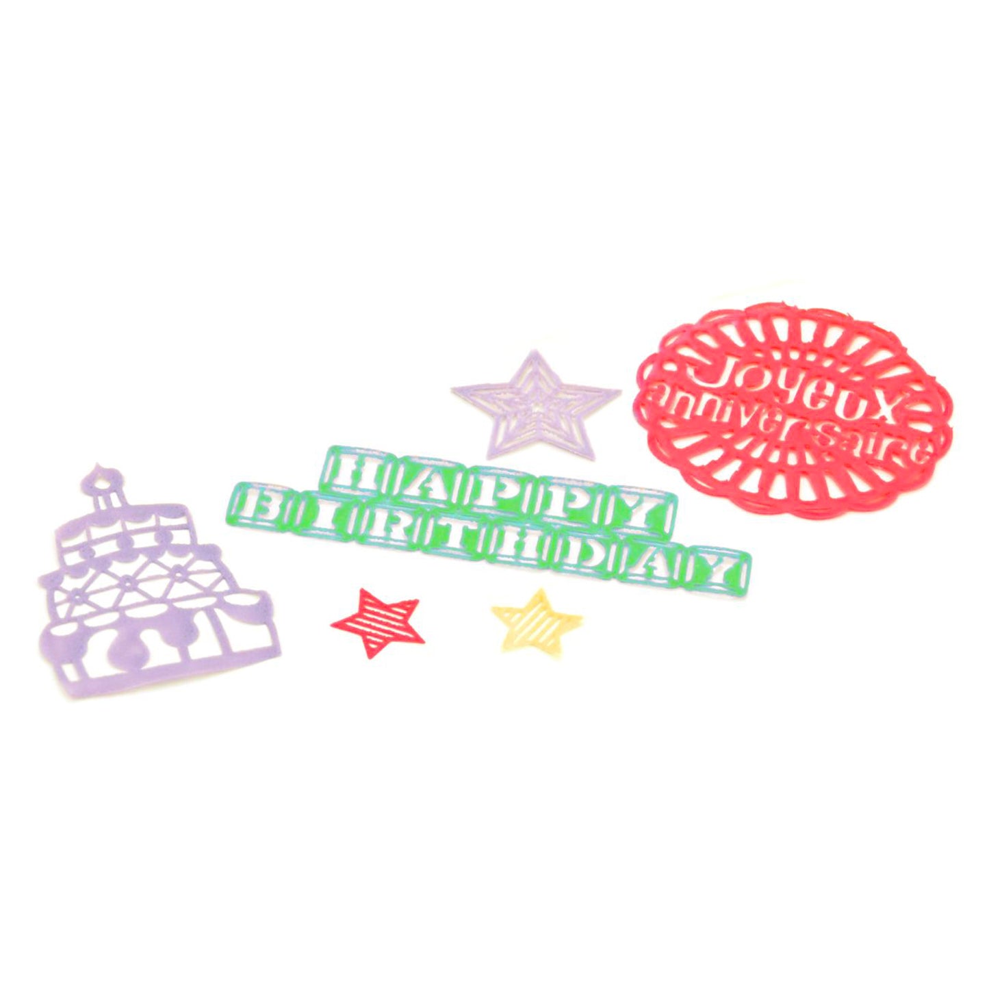 Silikomart Spitzendekor-Matte Happy Birthday