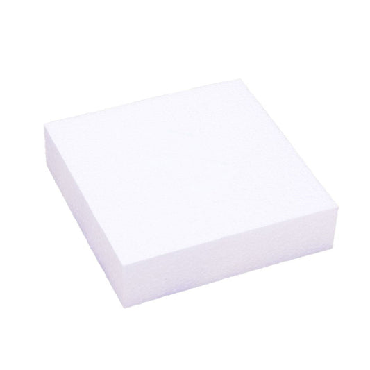 Torten-Dummy Quadrat 25cm, Höhe: 10cm
