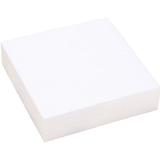 Torten-Dummy Quadrat 35cm, Höhe: 10cm