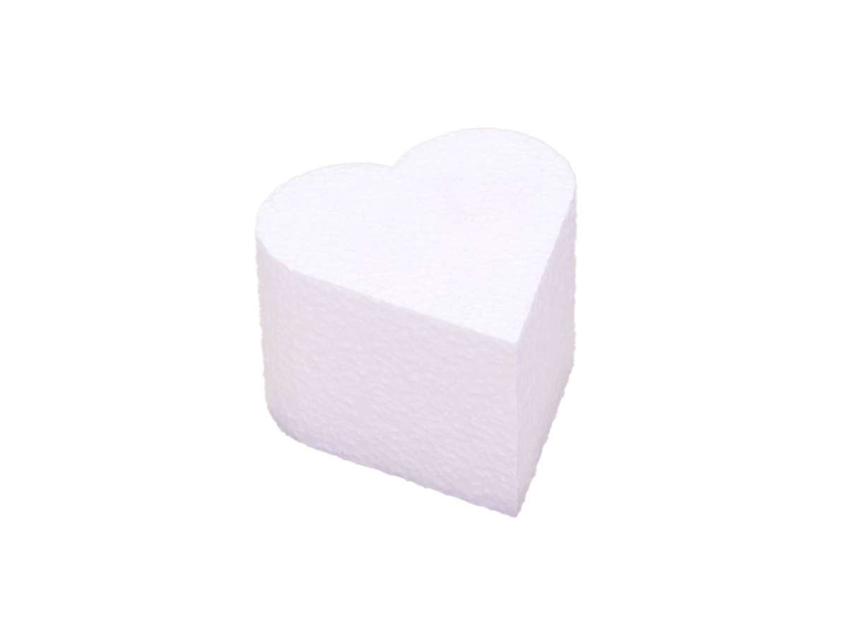 Torten - Dummy Herz 10cm Höhe 7cm