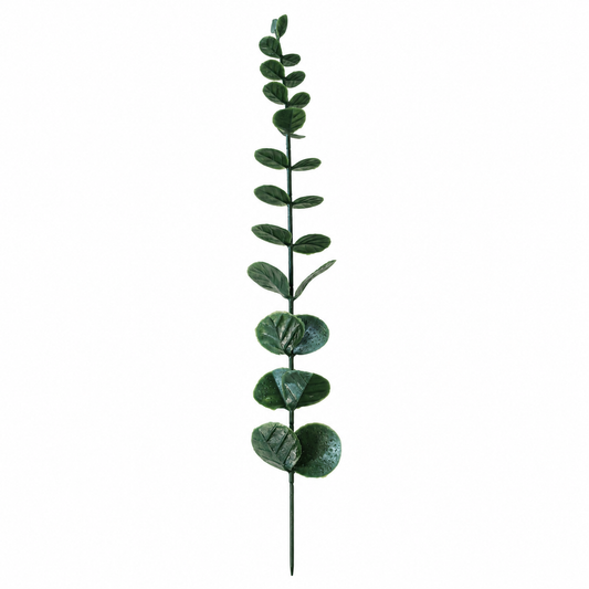 Eucalyptus Kunststoff grün 1 Zweig