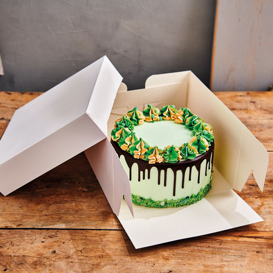 Tortenschachtel weiß 40x40x15cm Fun Cakes