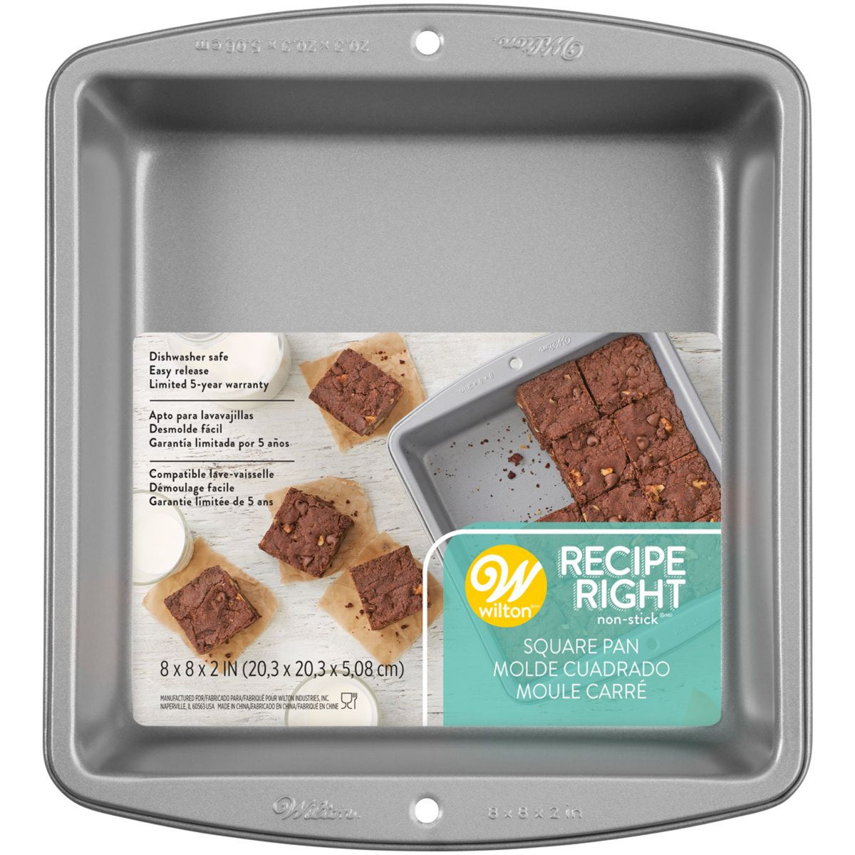 Brownies und Kuchen mit der Backform von Wilton