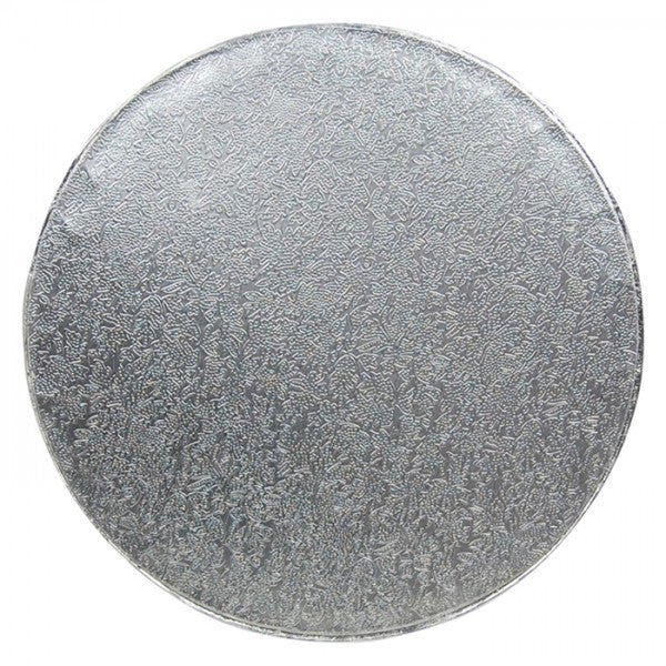 10x Cakeboards 25cm 12mm silber grapes