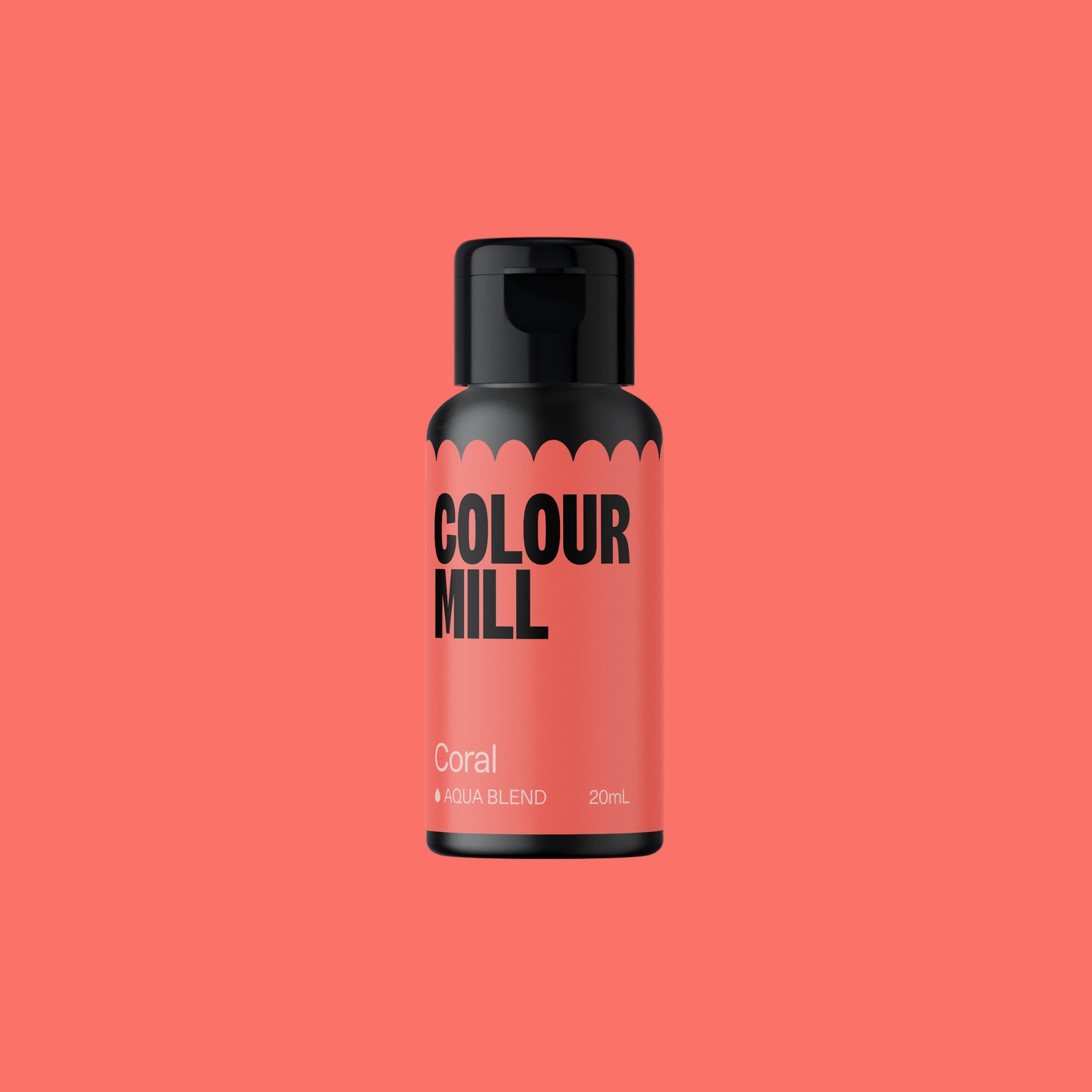 Colour Mill Aqua Blend Coral 20ml