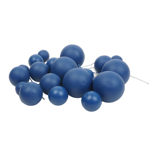 Deko Kugeln Set blau