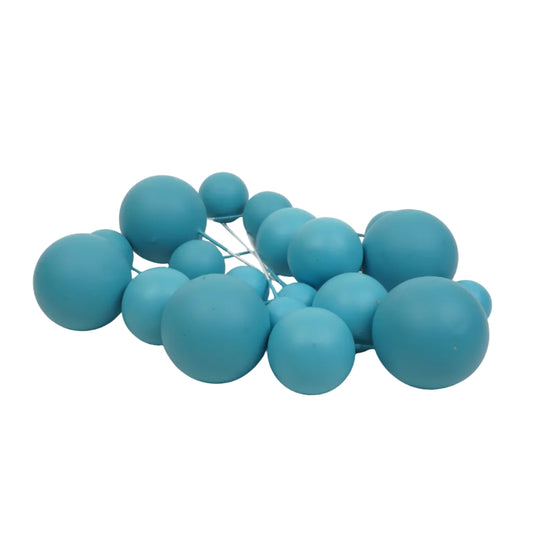 Deko Kugeln Set hellblau