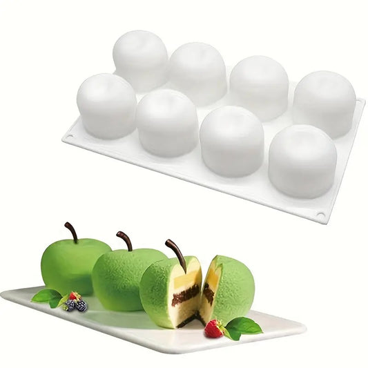 Silikonform Apfel  8er im Cedric Grolet Style
