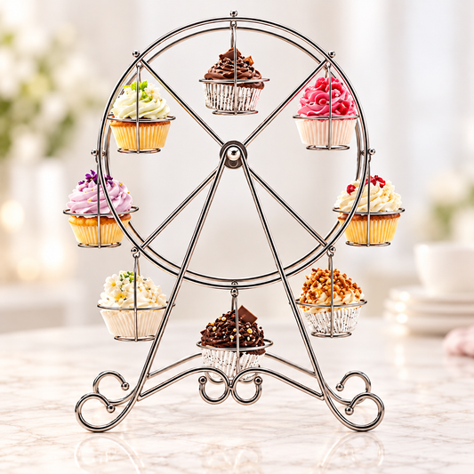 Riesenrad Cupcakes 45cm Muffin Ständer