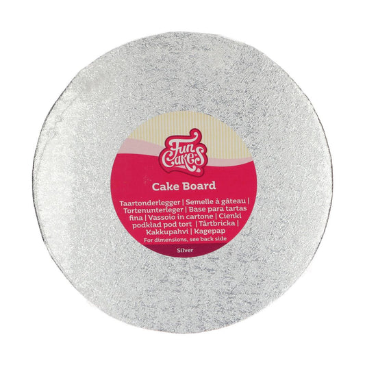 10x Silber 20cm 3mm Fun Cakes