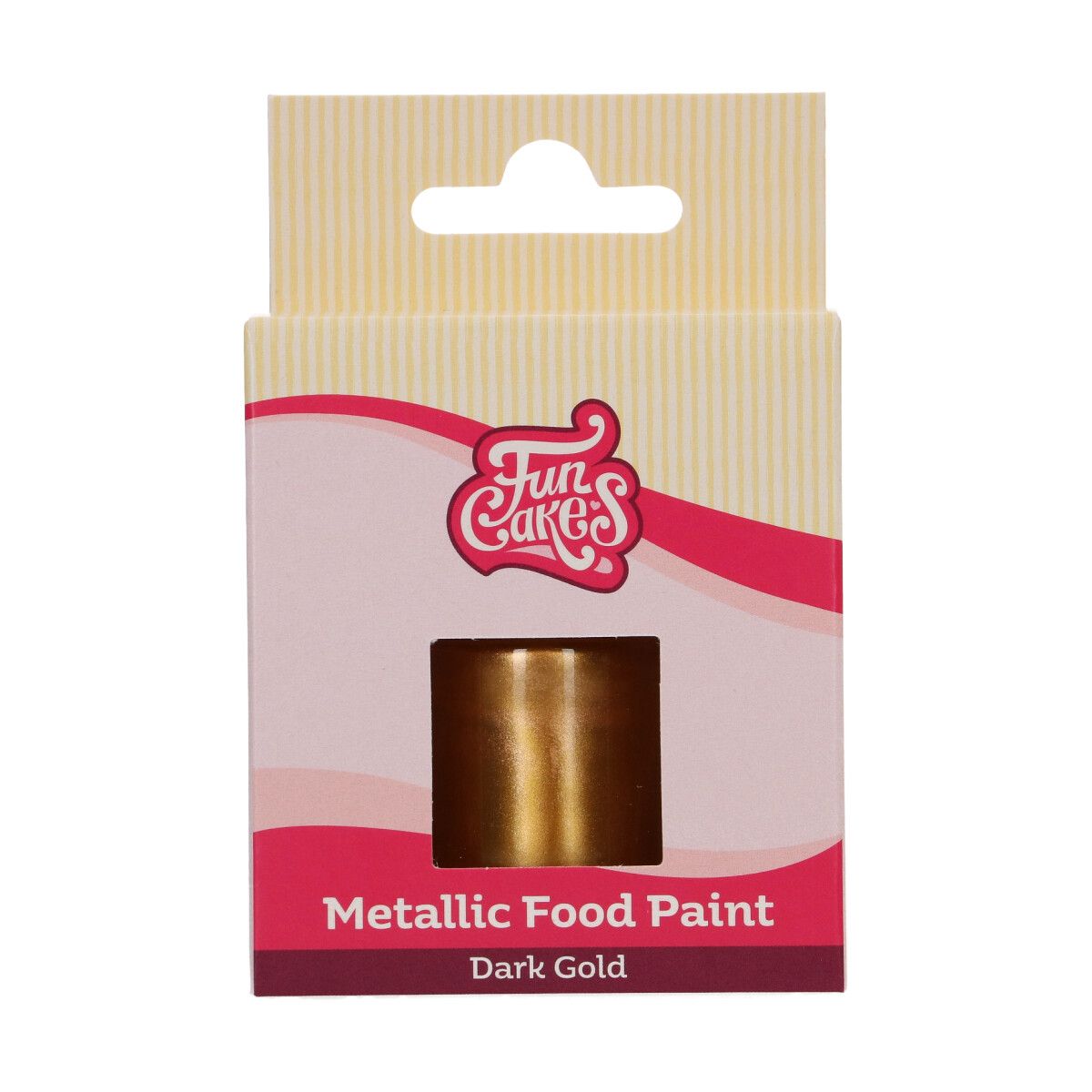 FunCakes Metallic Lebensmittelfarbe Dunkelgold 30 ml