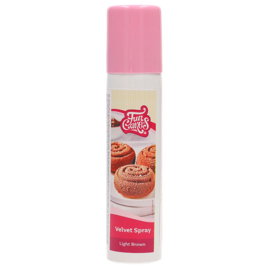 Velvet Spray light brown  100ml FunCakes (Kopie)