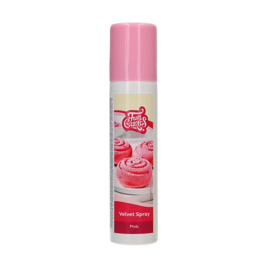 Velvet Spray pink 100ml FunCakes