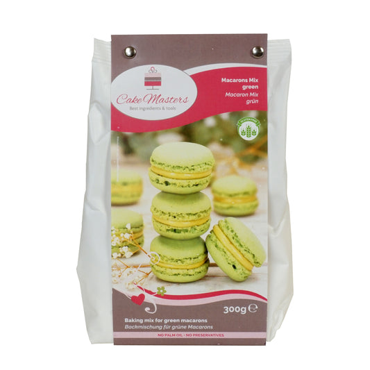 Backmischung Macaron Mix grün 300g