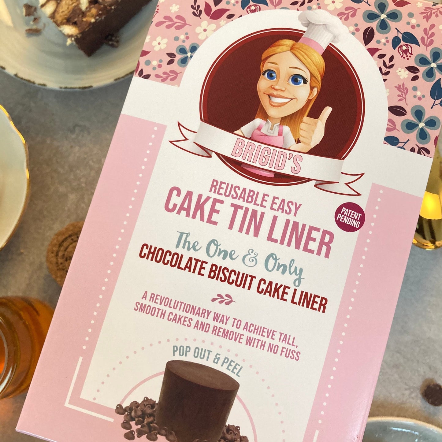 Schoko-Biscuit-Liner rund 20cm – Brigid’s Cake Room