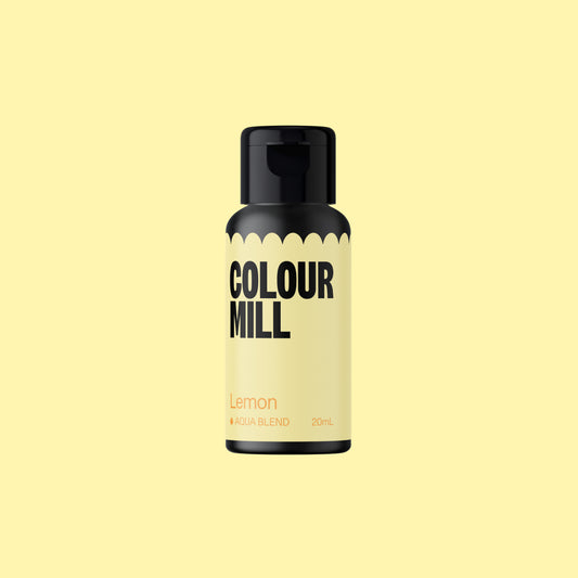 Colour Mill Aqua Blend Lemon 20ml