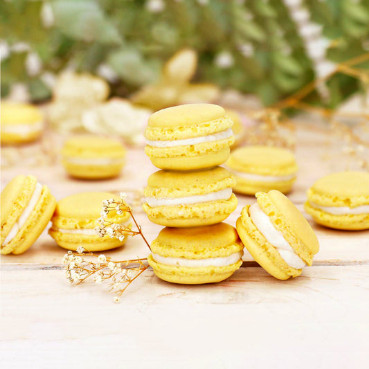 Backmischung Macaron Mix gelb 300g