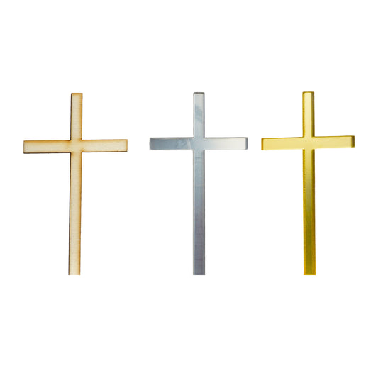 Kreuz ohne Stecker Seitentopper / Dünn