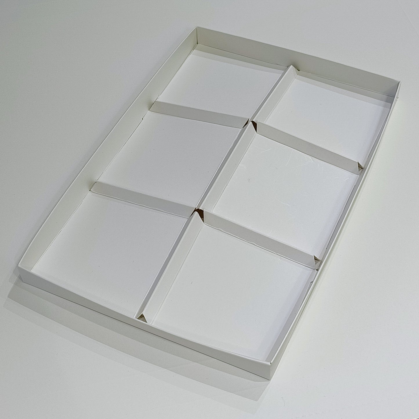 Muffinbox 6er mit transparenter Haube / nur unteres Teil
