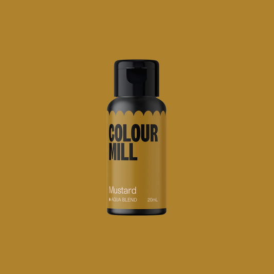 Colour Mill Aqua Blend Mustard 20ml