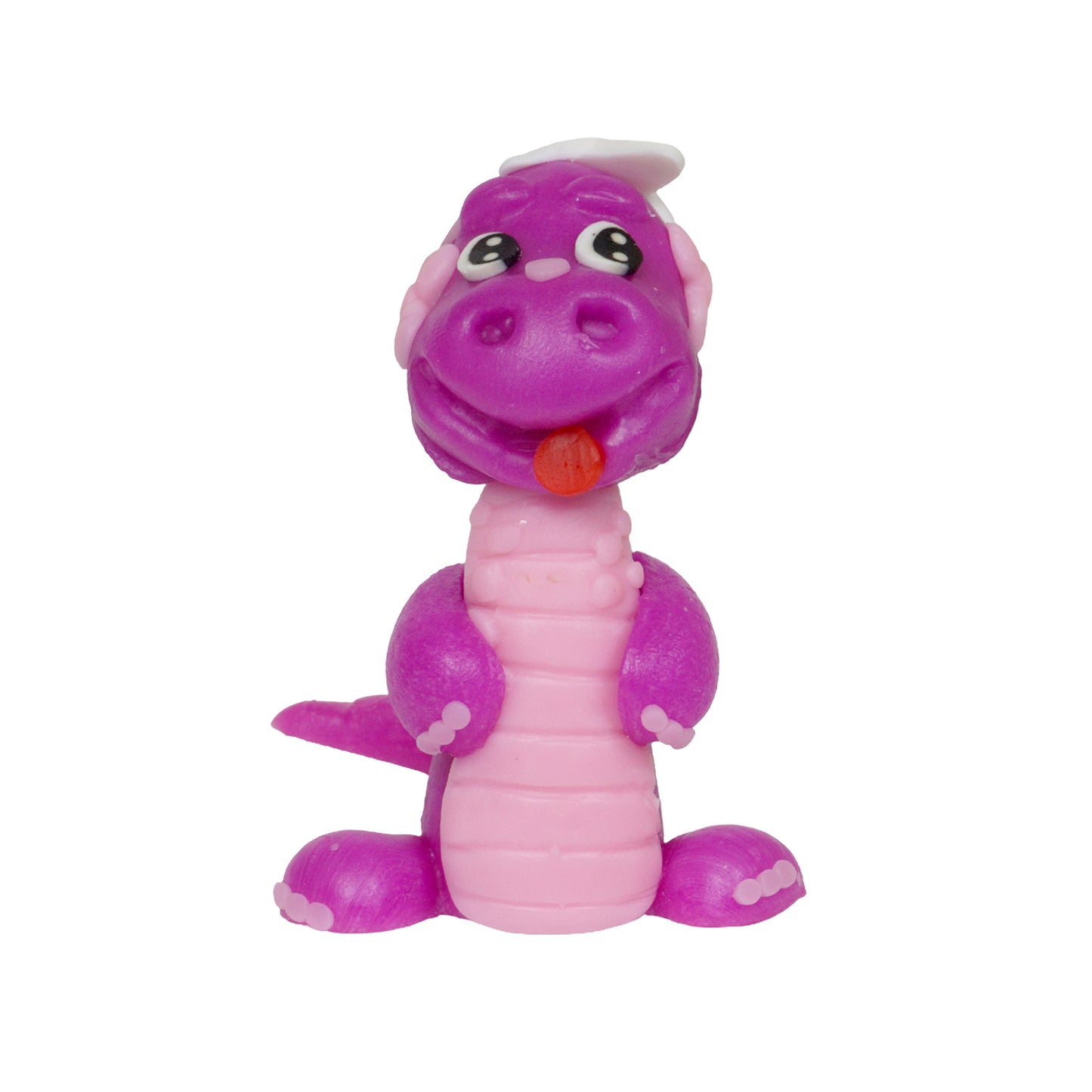 Dino lila Tortendeko 7cm