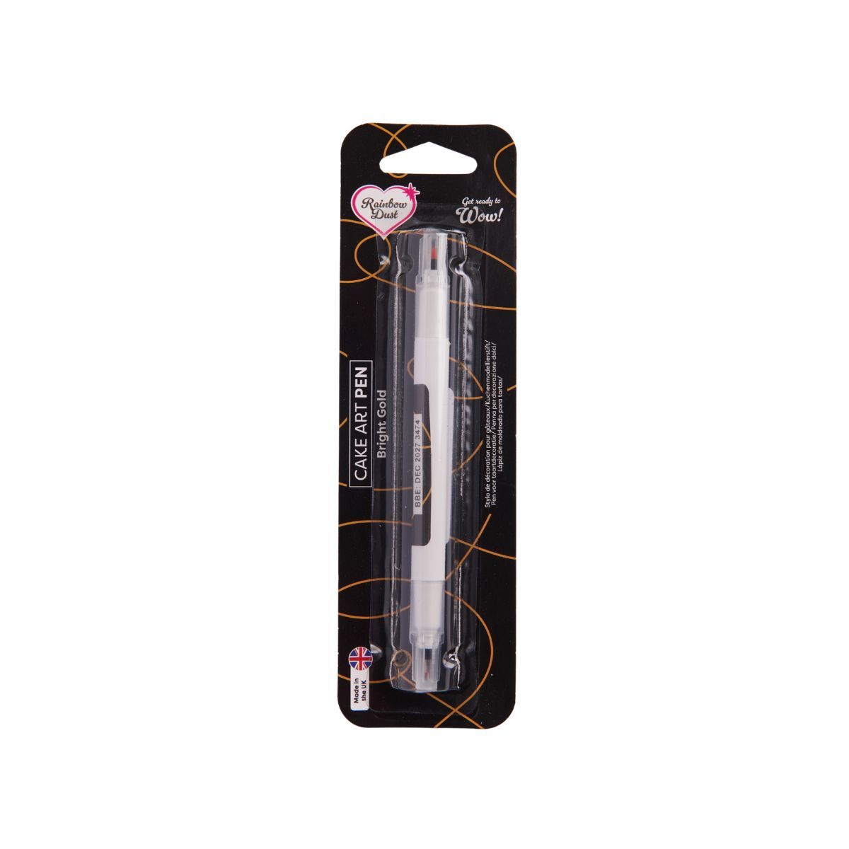 Rainbow Dust Food Art Pen Bright Gold