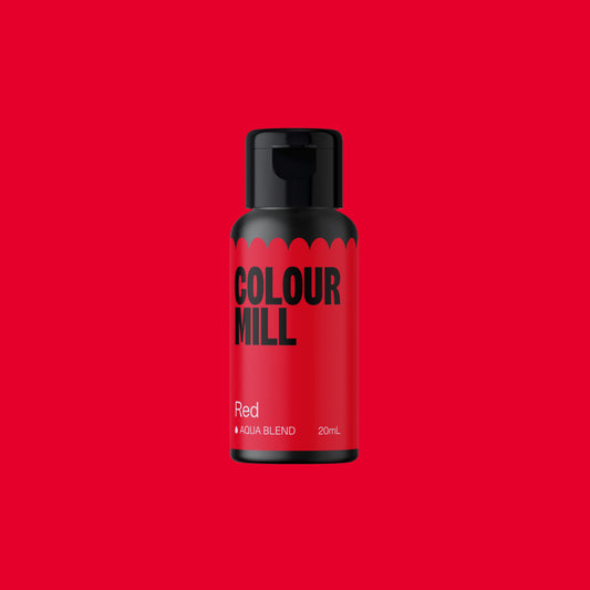 Colour Mill Aqua Blend Red 20ml