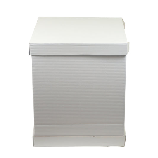 Tortenschachtel weiß 37x37x45cm