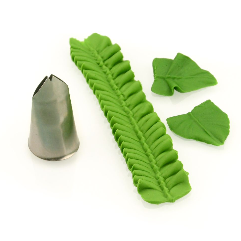 Garniertülle Blatttülle groß 19mm x 3mm