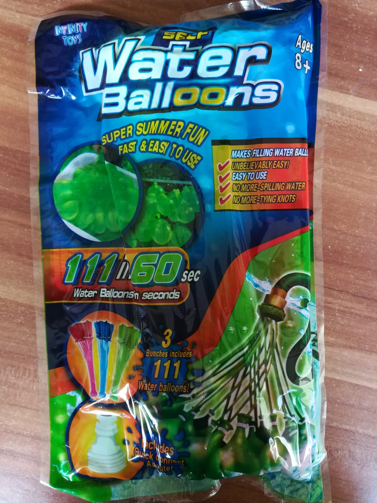 selbstschließende Wasserballons