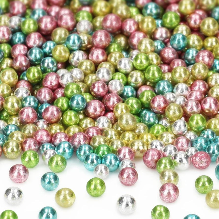 Sprinkles Metallic-Perlen Harlekin 50g