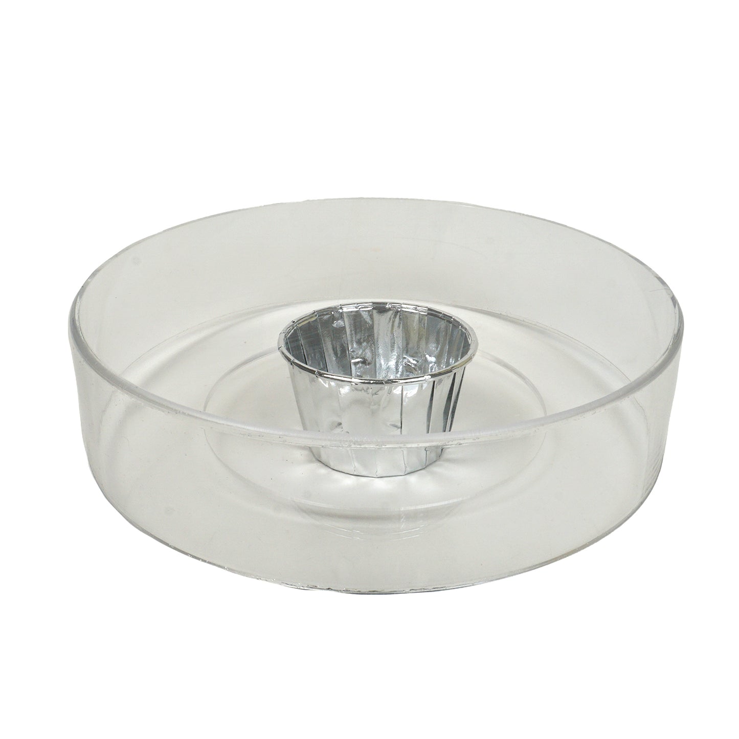 Durchsichtiger Tortendummy Durchmesser 20cm Höhe 5cm Tortentrenner Acryl