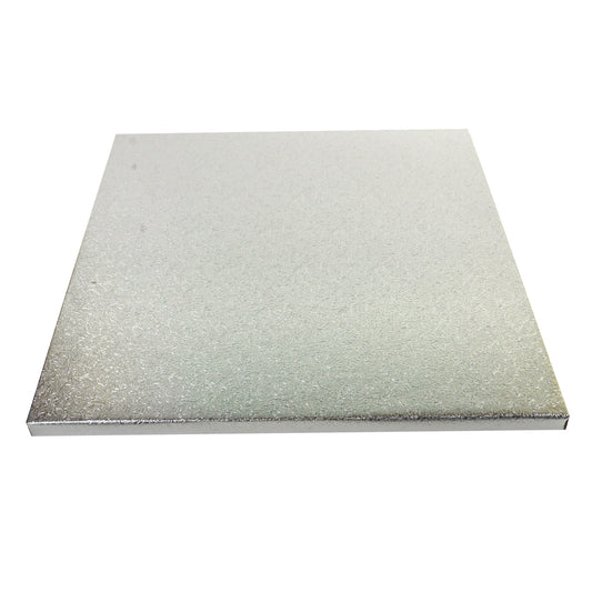 Cakeboard 30x30 cm 12mm silber