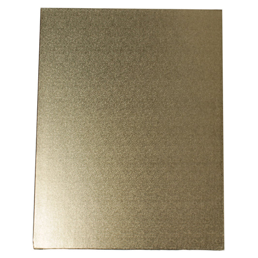 5x Cakeboard 40x30cm 12mm Stärke gold