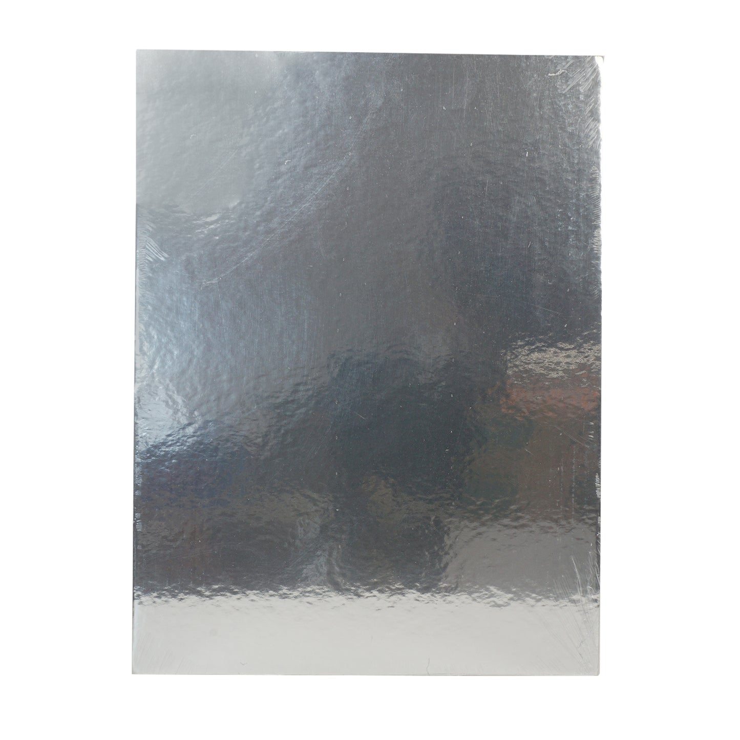 Cakecard rechteckig 40 x 30 cm – Silber, 1 Stück, 4 mm stark