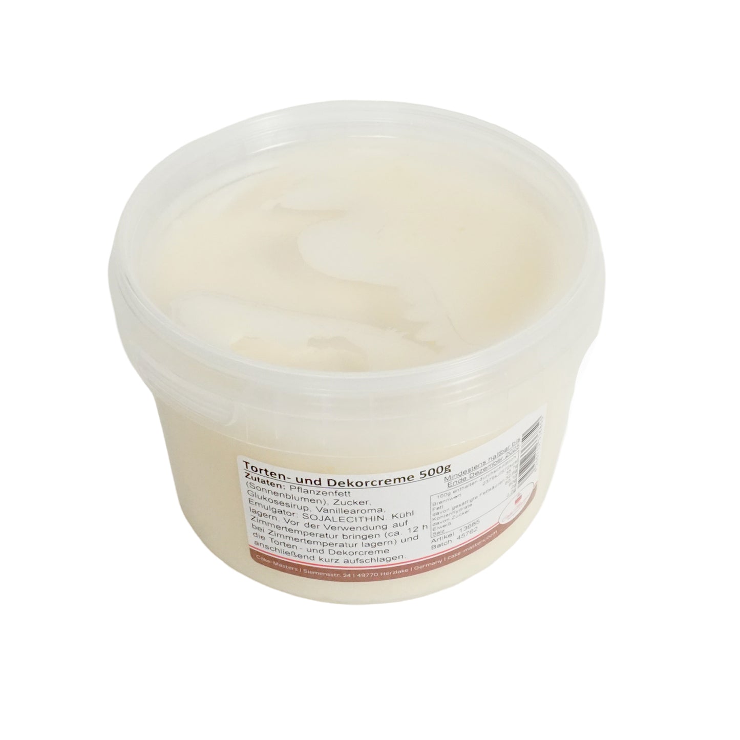 Torten- und Dekorcreme 500g