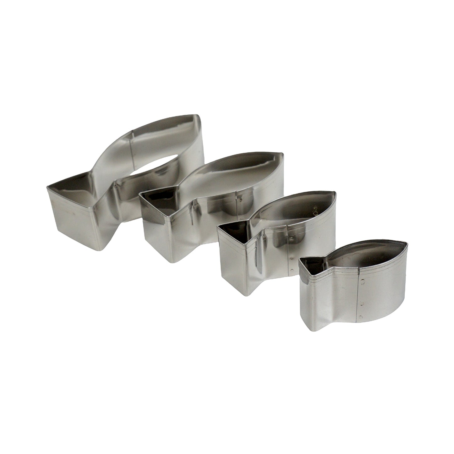 Ausstecher „Heiliger Fisch“ – 4 Größen aus Metall