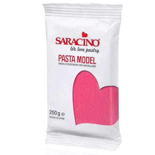 Saracino Modellierfondant fuchsia 250g