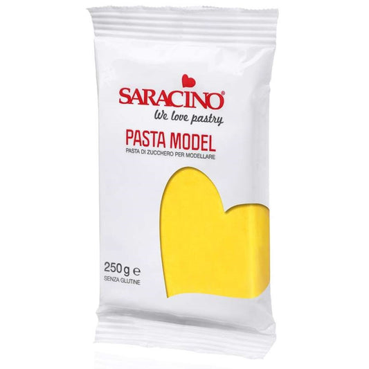 Saracino Modellierfondant gelb 250g