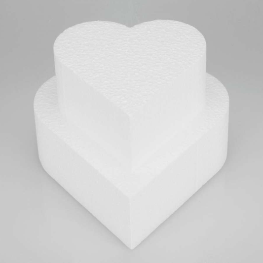 Torten - Dummy Herz 20cm Höhe 7cm