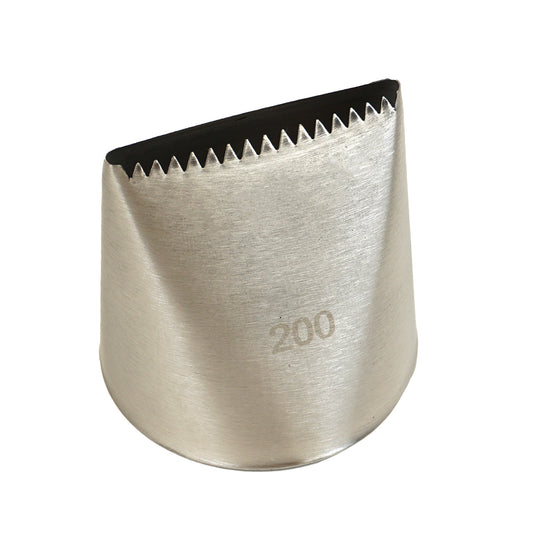 Riesen-Tülle „Smooth Edge“ – für perfekt glatte Tortenränder