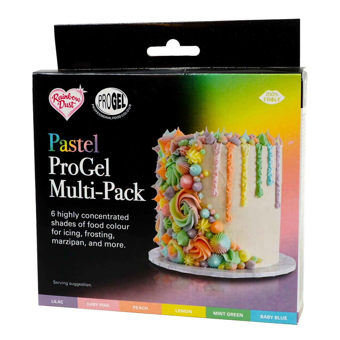ProGel Multi-Pack – Pastel Mix aus 6 Backfarben