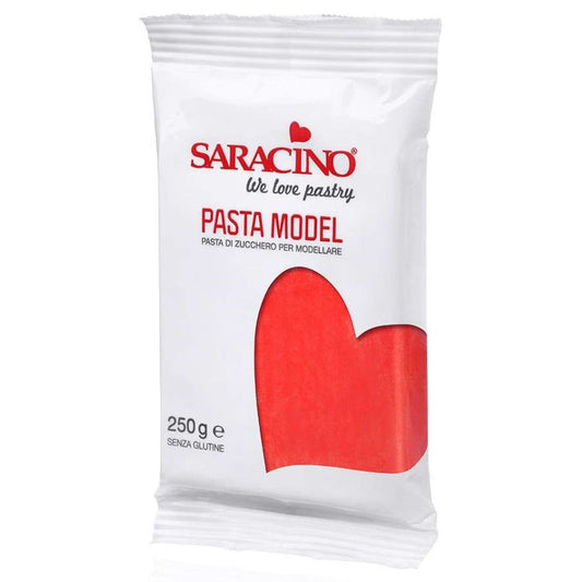 Saracino Modellierfondant rot 250g