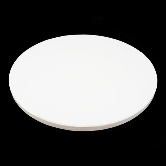 Cakeboard 30cm 12mm in Weiß ( glatter Rand )
