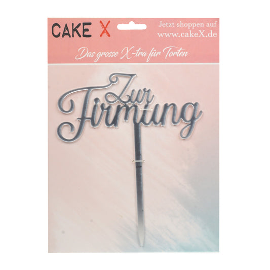 Zur Firmung Kuchenstecker / Verschiedene Materialien